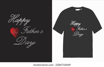 happy fathers day t shirt design