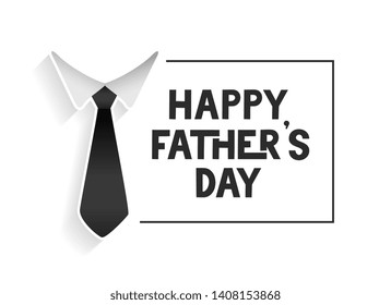 happy fathers day template design