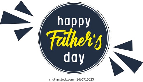 Happy Fathers Day Template Design