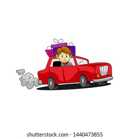 Happy Father's Day Template Illustration Vector Design