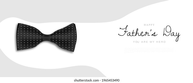  Happy father's day text, vector illustration.