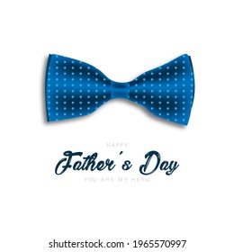 Happy father's day text, vector illustration.