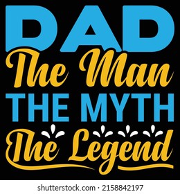 Happy Fathers Day T-shirt Design