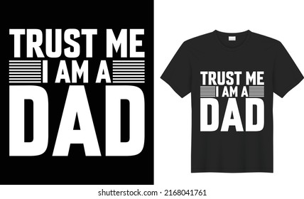 Happy fathers day t-shirt design gift t-shirt, Vector graphic typography, lettering. Usable for banners, print. You are the best dad, black background