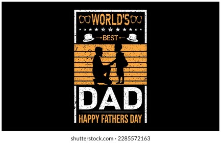 Happy Father's Day T-shirt Design