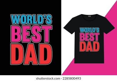 happy father's day t-shirt design