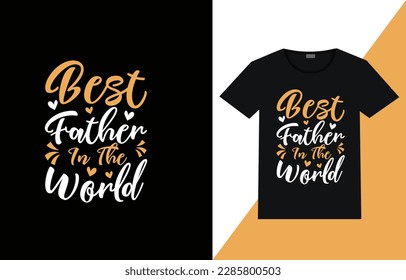 happy father's day t-shirt design