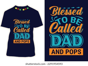 Happy Father's Day T-shirt Design