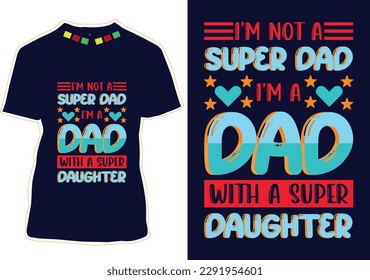 Happy Father's Day T-shirt Design