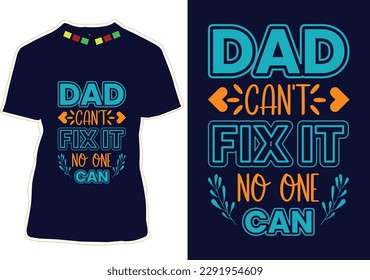 Happy Father's Day T-shirt Design