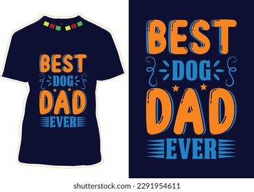 Happy Father's Day T-shirt Design