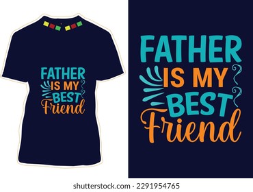 Happy Father's Day T-shirt Design