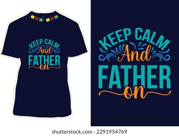 Happy Father's Day T-shirt Design