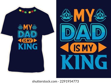 Happy Father's Day T-shirt Design