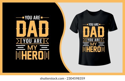 Happy Father's Day T-shirt Design
