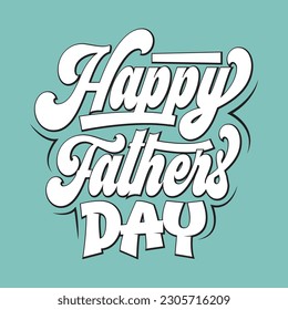 Happy fathers day T-Shirt Design, Vector File 