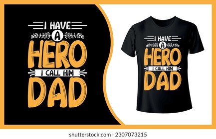 Happy Father's Day T-shirt Design