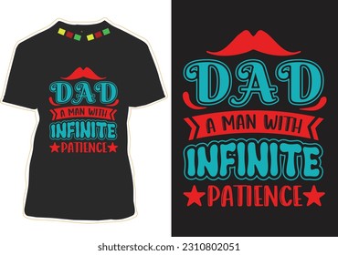 Happy Father's Day T-shirt Design