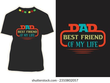 Happy Father's Day T-shirt Design