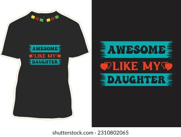 Happy Father's Day T-shirt Design