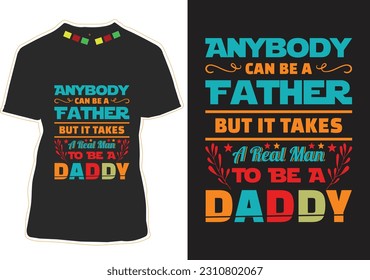 Happy Father's Day T-shirt Design