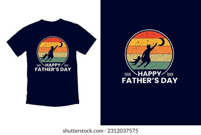 Happy Father's Day T-shirt Design