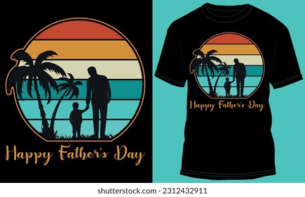 Happy Father's Day T-shirt Design