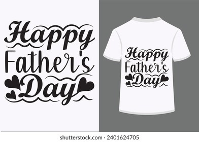 Happy Father's Day T-shirt Design