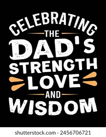 Happy Father's Day T-shirt design 2024