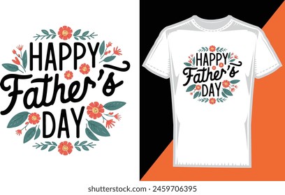 Happy Father's Day Tshirt Design 2024