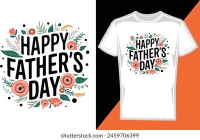 Happy Father's Day Tshirt Design 2024