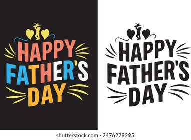 Happy Father's Day T-shirt Design