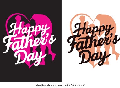 Happy Father's Day T-shirt Design