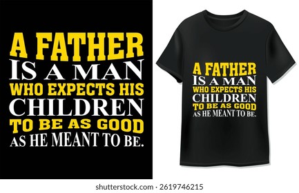 Happy Fathers Day T-Shirt Design
