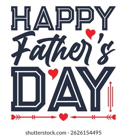 Happy fathers day t-shirt design
