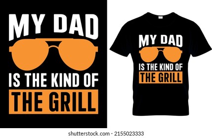 Happy Fathers day T-shirt, Father's Day Saying  Quotes Typographic Poster or T-shirt Design