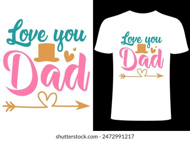 Happy fathers day T-shirt, World's best dad T-shirt design, father niche vector top trending  typography and best selling T- shirt on print.