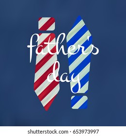 Happy Father's Day Typographical Background Fathers Day, Best Dad