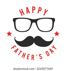 Happy Fathers Day Typography Banner. Father's Day Sale Promotion Calligraphy Poster with Doodle Necktie Poster Design | Father's Day Background | Father Day Banner Design | Father Creative Design	