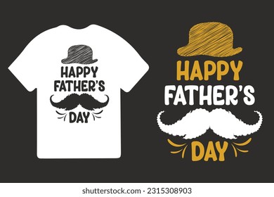 Happy fathers day typography, Daddy t-shirts design, Father's day, Happy Father's Day, Father's day T-shirt design.