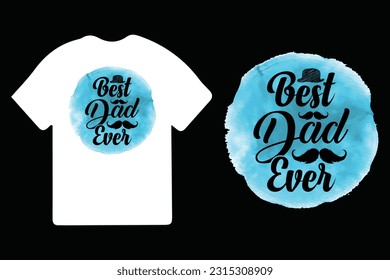 Happy fathers day typography, Daddy t-shirts design, Father's day, Happy Father's Day, Father's day T-shirt design.