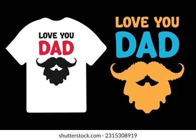 Happy fathers day typography, Daddy t-shirts design, Father's day, Happy Father's Day, Father's day T-shirt design.