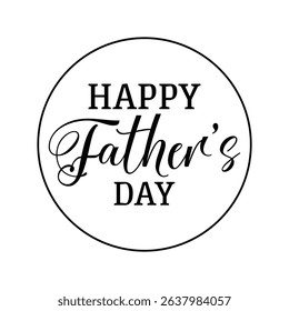 Happy Father's Day Typography Design with Hearts and Hat – Celebration Graphic for Dad	