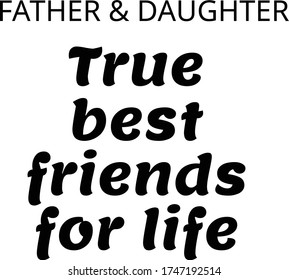 Happy Father's Day, Typography for print or use as poster, card, flyer or T  Shirt 