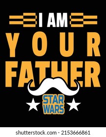 HAPPY FATHER'S DAY TYPOGRAPHY T SHIRT DESIGN. PAPA, DADDAY, FATHER 