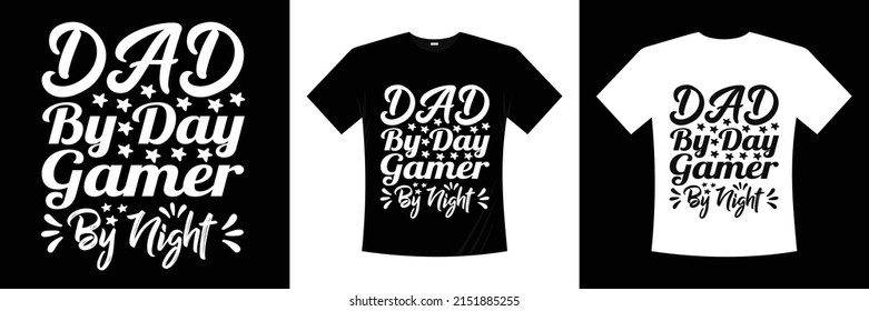 Happy Father's Day Typography T-Shirt