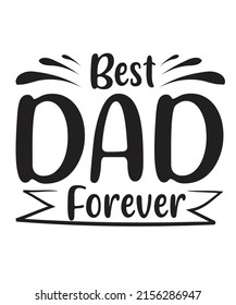 Happy Father's day typography t-shirt design