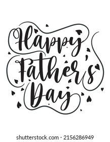 Happy Father's day typography t-shirt design