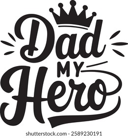 happy father's day typography t-shirt design