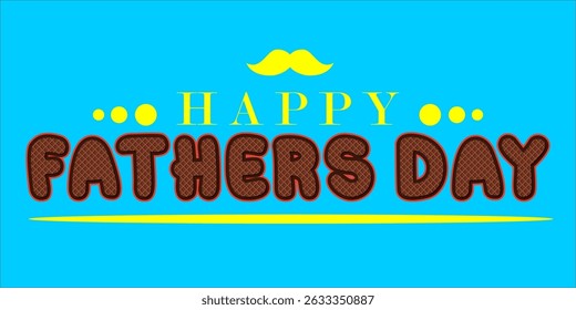 Happy Father's Day Typography, Vector Text Effects, perfect for greeting cards, t-shirts, and creative design projects.